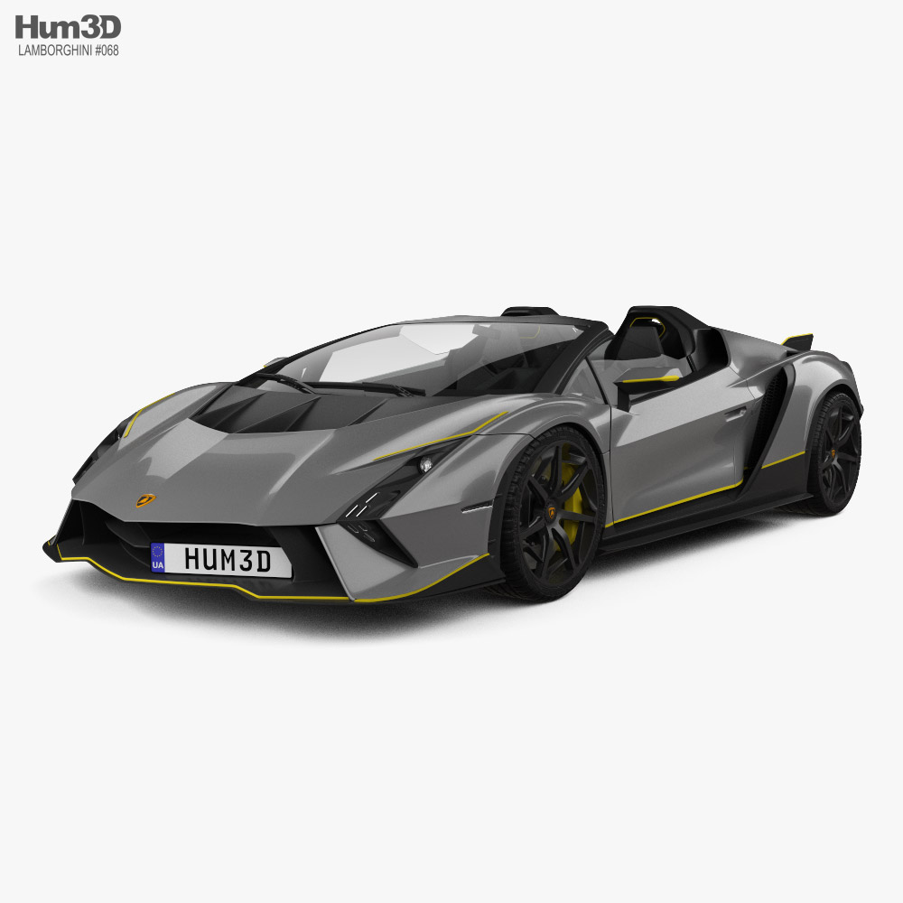 Lamborghini Autentica 2023 3Dモデル