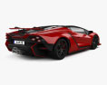 Lamborghini Invencible 2024 3D модель back view