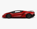 Lamborghini Invencible 2024 3D 모델  side view