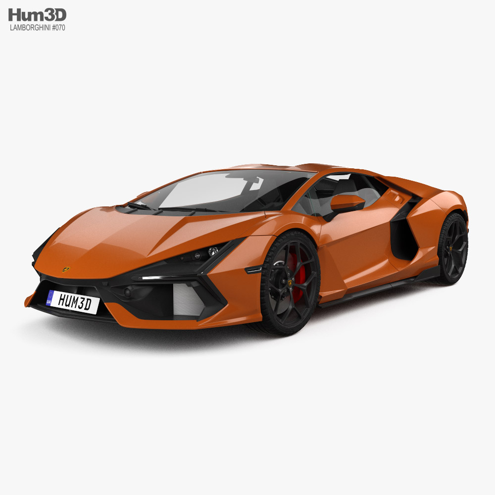 Lamborghini Revuelto 2024 3D model