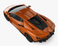Lamborghini Revuelto 2024 3D модель top view
