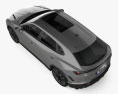 Lamborghini Urus S 2024 3D-Modell Draufsicht
