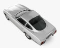 Lamborghini 350 GT 1969 3D-Modell Draufsicht