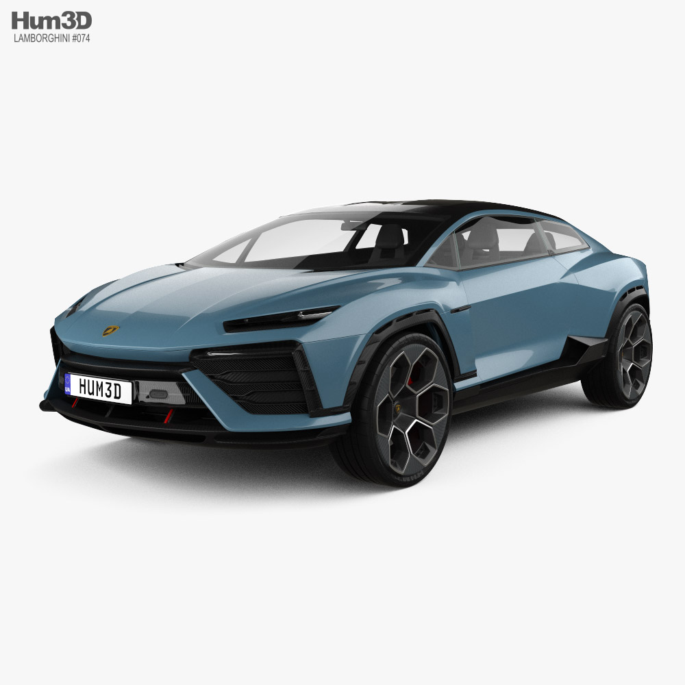 Lamborghini Lanzador 2023 3D模型