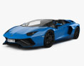 Lamborghini Aventador 雙座敞篷車 2024 3D模型