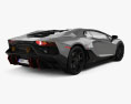 Lamborghini Aventador LP 780 4 Ultimae LB834 2024 3D模型 后视图