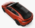 Lamborghini Urus SE 2025 3D 모델  top view