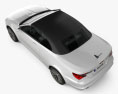 Lancia Flavia Cabriolet 2015 3D-Modell Draufsicht