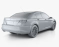 Lancia Flavia セダン 2015 3Dモデル