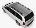 Lancia Voyager 2015 3D模型 顶视图
