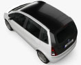 Lancia Musa 2012 3D模型 顶视图