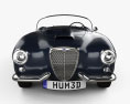 Lancia Aurelia GT descapotable 1954 Modelo 3D vista frontal