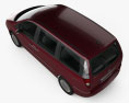 Lancia Phedra 2010 3D модель top view