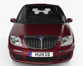 Lancia Phedra 2010 3D 모델  front view
