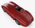 Lancia D24 Pininfarina Spider Sport 1953 Modello 3D vista dall'alto