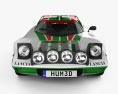 Lancia Stratos Rally 1972 Modello 3D vista frontale