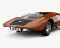 Lancia Stratos Zero 1973 3D模型