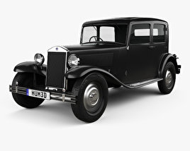 Lancia Augusta 1933 3D model