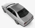Lancia Kappa coupé 2000 3D-Modell Draufsicht