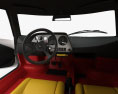 Lancia Stratos with HQ interior 1977 3d model dashboard