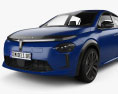 Lancia Ypsilon Edizione Limitata Cassina 2024 3D模型