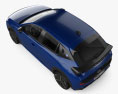 Lancia Ypsilon Edizione Limitata Cassina 2024 3D模型 顶视图