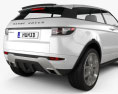 Land Rover Range Rover Evoque 2014 3D 모델 