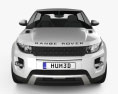 Land Rover Range Rover Evoque 2014 3Dモデル front view