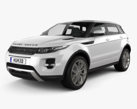 Land Rover Range Rover Evoque 2012 3D model