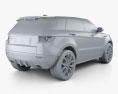 Land Rover Range Rover Evoque 2012 3d model