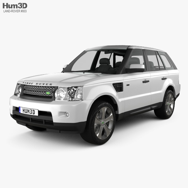 Land Rover Range Rover Sport 2012 3Dモデル
