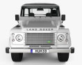 Land Rover Defender 110 High Capacity Pickup 2014 3d model front view