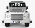 Land Rover Defender 110 旅行車 2011 3D模型 正面图
