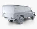 Land Rover Defender 130 High Capacity 双人驾驶室 PickUp 2014 3D模型