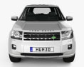 Land Rover Freelander 2 (LR2) 3Dモデル front view
