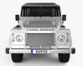 Land Rover Defender 110 Double Cab pickup 2014 3d model front view