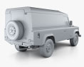 Land Rover Defender 110 Hard-top 2014 Modello 3D