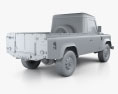 Land Rover Defender 110 pickup 2014 3D модель