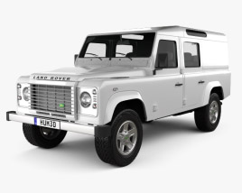 Land Rover Defender 110 Utility Wagon 2014 3D model