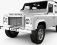 Land Rover Defender 110 Utility Wagon 2014 3D模型