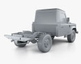 Land Rover Defender 110 Chassis Cab 2014 Modelo 3D