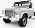 Land Rover Defender 130 Chassis Cab 2014 3d model