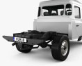 Land Rover Defender 130 Двойная кабина Chassis 2014 3D модель