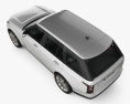 Land Rover Range Rover (L405) 2017 3D-Modell Draufsicht