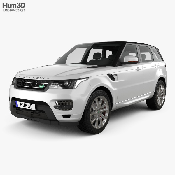 Land Rover Range Rover Sport Autobiography 2017 3D-Modell