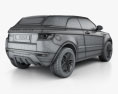 Land Rover Range Rover Evoque 컨버터블 2016 3D 모델 