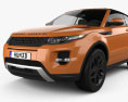 Land Rover Range Rover Evoque 컨버터블 2016 3D 모델 