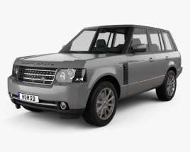 Land Rover Range Rover Supercharged 2012 3D模型