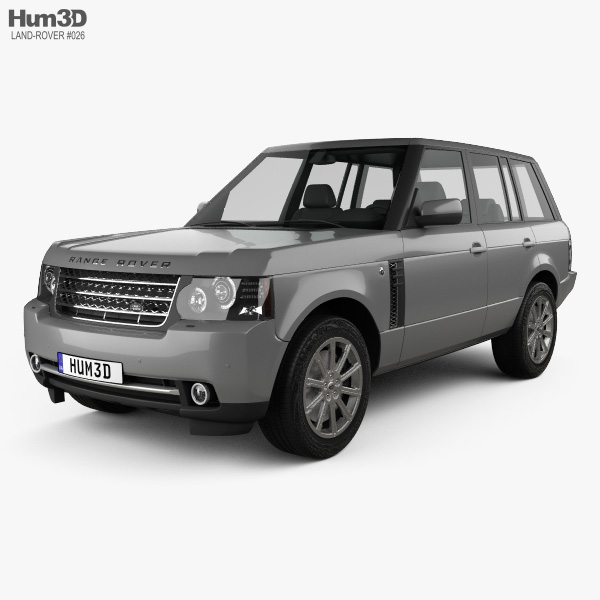 Land Rover Range Rover Supercharged 2012 3D model