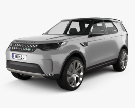 3D model of Land Rover Discovery Vision 2014